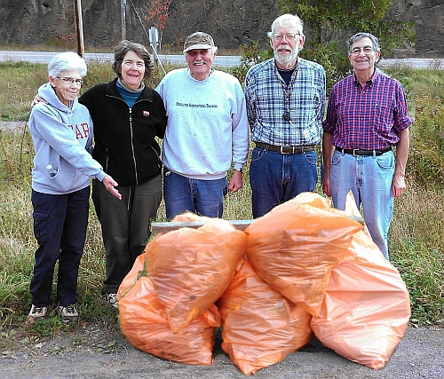 Photo of October 2013 Road Cleanup