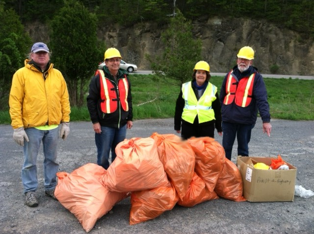 Photo of May 2013 Route 12B Cleanup
