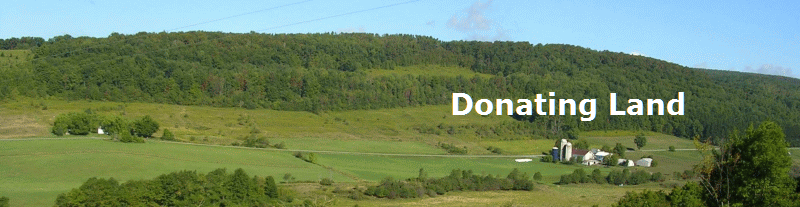 Donating Land
